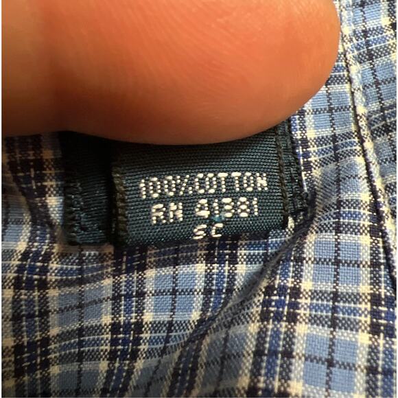 Ralph Lauren Mens Black Label Button-Down Classic Fit Shirt Size 17 32/33 - Picture 9 of 10